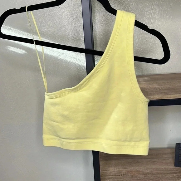 Zara One Shoulder Cropped Tank M/L - Picture 4 of 4